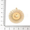 304 Stainless Steel Pendants STAS-C121-28G-3