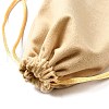 Velvet Jewelry Drawstring Storage Pouches ABAG-P013-02B-09-3