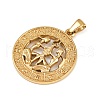 304 Stainless Steel Pendants STAS-C131-03G-09-2
