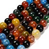 Dyed Natural Agate Beads Strands G-G203-10G-10mm-2