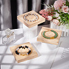 Wood Jewelry Display Tray Rack Organizer AJEW-WH0329-08D-4
