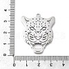 304 Stainless Steel Pendants STAS-U041-09P-3