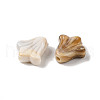 Two Tone Opaque Acrylic Beads MACR-M044-08-2
