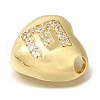 Rack Plating Brass Micro Pave Cubic Zirconia Pendants KK-I722-04G-E-2