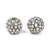 Alloy Rhinestone Beads RB-A034-10mm-A28P-3