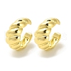 Brass Cuff Earrings EJEW-L270-001G-1