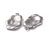 Non-Tarnish 304 Stainless Steel Pendants STAS-E032-01P-3