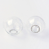 Round Mechanized One Hole Blown Glass Globe Ball Bottles X1-BLOW-R001-18mm-2