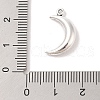 Moon Alloy Pendants TIBEP-R336-172AS-FF-3