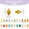 SUNNYCLUE 100Pcs Glass Imitation Austrian Crystal Beads Pendants FIND-SC0010-99-2