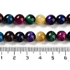 7 Colors Natural Tiger Eye Beads Strands G-A220-A01-02-5