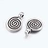 Tibetan Style Alloy Charms X-LF0339Y-2