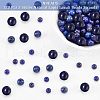  120Pcs 3 Styles Natural Lapis Lazuli Beads Strands G-NB0003-68-4