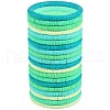 20Pcs 5 Colors Polymer Clay Heishi Surfer Stretch Bracelets Set BJEW-SW00132-1