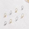 Brass Earring Hooks KK-FH0001-15-5