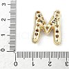 Brass Micro Pave Cubic Zirconia Pendants KK-Z108-02G-M-3