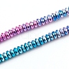 Electroplated Non-magnetic Synthetic Hematite Beads Strands G-L562-11A-1