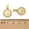 304 Stainless Steel Pendants STAS-A118-02B-G-3