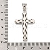 304 Stainless Steel Pendants STAS-D110-19AS-3
