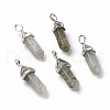 Natural Labradorite Pointed Pendants G-K329-61P-1
