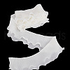 3 Yards Polyester Double-Layer Pleated Ribbon OCOR-WH0090-044B-1