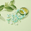 497Pcs 5 Style Rainbow ABS Plastic Imitation Pearl Beads OACR-YW0001-07E-10