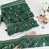Olycraft 6M Polyester Tassel Lace Trim OCOR-OC0001-51A-3
