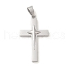 Non-Tarnish 304 Stainless Steel Pendants STAS-C105-03P-1