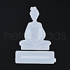 YOGA DIY Silicone Statue Molds DIY-G046-13-4