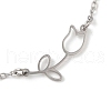 Non-Tarnish 304 Stainless Steel Bracelets BJEW-Q340-02P-2