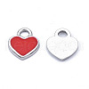 201 Stainless Steel Charms X-STAS-S080-045P-06-NR-2