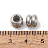 201 Stainless Steel Beads STAS-D301-18P-01-3