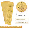 Self Adhesive Gold Foil Embossed Stickers DIY-WH0211-130-2