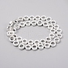 Electroplated Non-magnetic Synthetic Hematite Bead Frame Strands G-F682-05-S-2