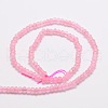 Dyed Natural Malaysia Jade Rondelle Beads Strands G-E316-2x4mm-32-2
