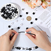 SOFPLATE 300Pcs 3 Styles Acrylic European Beads DIY-SP0001-16-3