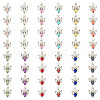 Acrylic & Alloy Pendants PALLOY-HY00029-1