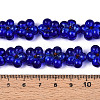 Handmade Silver Foil Glass Beads FOIL-N030-01B-4