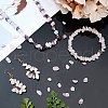 ARRICRAFT Natural Rose Quartz Chip Beads Strands G-AR0002-78-4