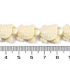 Synthetic Coral Carved Beads Strands CORA-L020-E-06-4