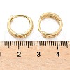 Hollow Flower Brass Hoop Earrings EJEW-Z102-18G-5