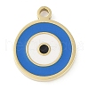 Ion Plating(IP) 304 Stainless Steel Enamel Charms X-STAS-P366-48G-1