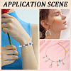 SUNNYCLUE 100Pcs Transparent Glass Beads GLAA-SC0002-23-5