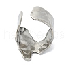 304 Stainless Steel Open Cuff Rings RJEW-M019-60P-3