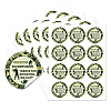 5 Sheets Round Dot PVC Waterproof Decorative Sticker Labels DIY-WH0481-12-1