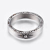 304 Stainless Steel Rings RJEW-G092-17-19mm-1