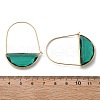 Brass Hoop Earrings EJEW-T007-04G-01-NF-5