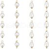SUPERFINDINGS 80Pcs 4 Style Acrylic Links & Pendants FIND-FH0003-09-1