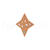 Star Wall Mounted Brooch Jewelry Display Cork Tray AJEW-WH0433-01A-7
