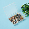 Beadthoven 100Pcs 5 Color Stainless Steel Pendants STAS-BT0001-14-9